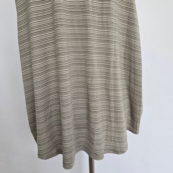 NEW Athleta Cloudlight Striped Muscle Tank Relaxed Olive Plus Size Women 2X - Picture 6 of 11